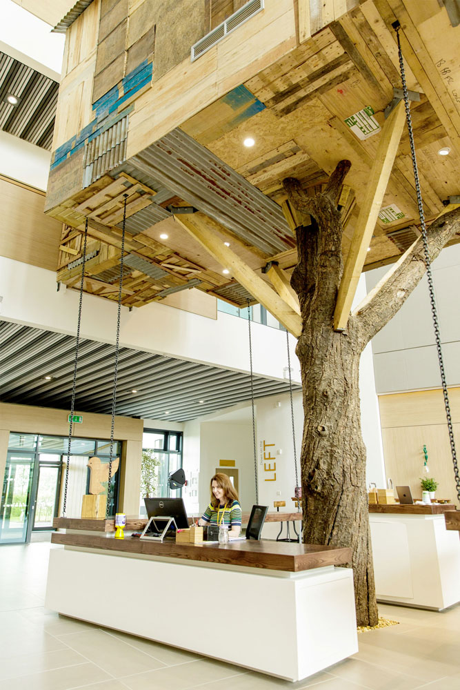 G-frame Structures, CLT, Cross Laminated Timber, Glulam, Hybrid Frame, Construction, Commercial