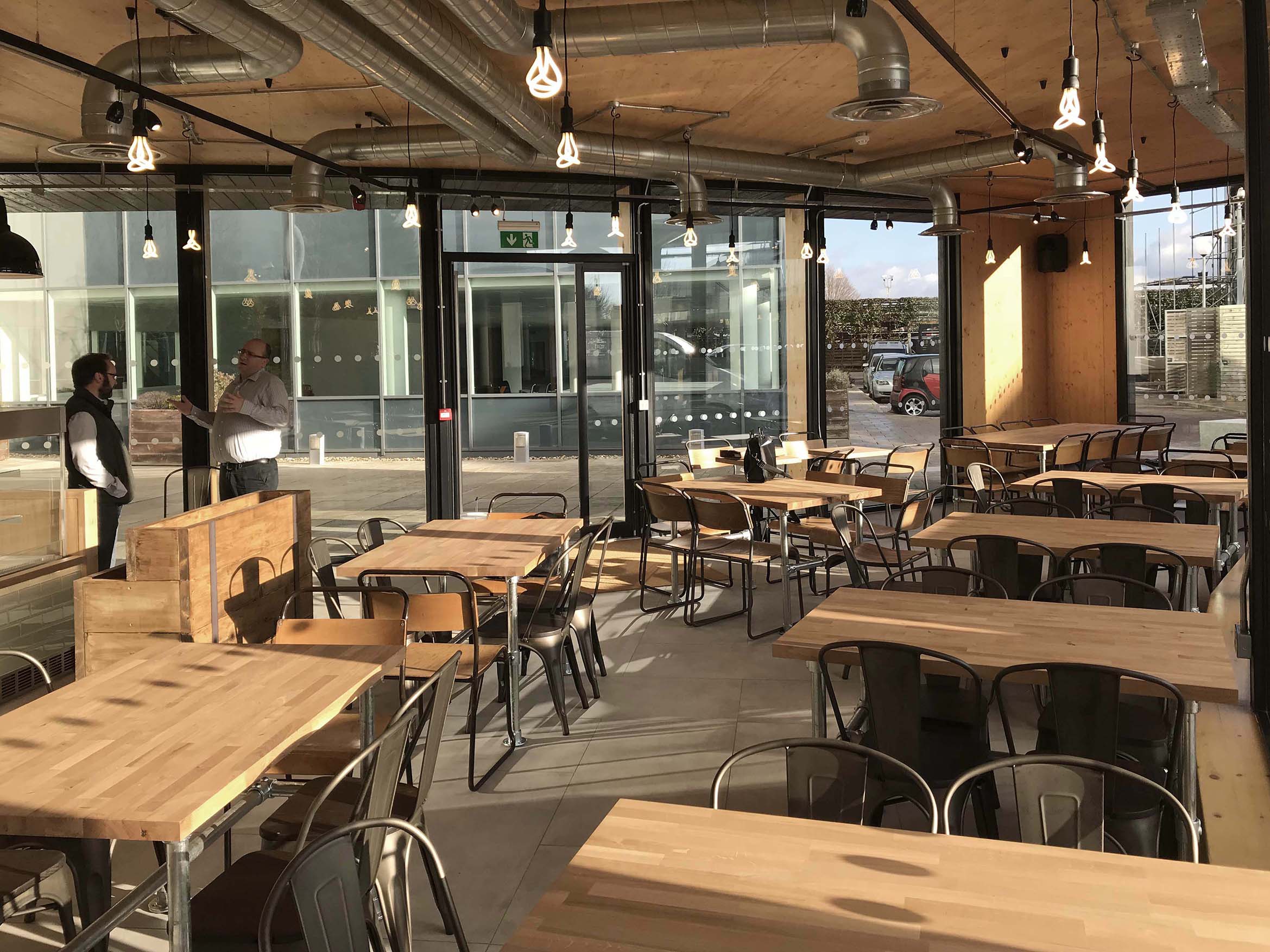 G-frame Structures, CLT, Cross Laminated Timber, Glulam, Hybrid Frame, retail, commercial