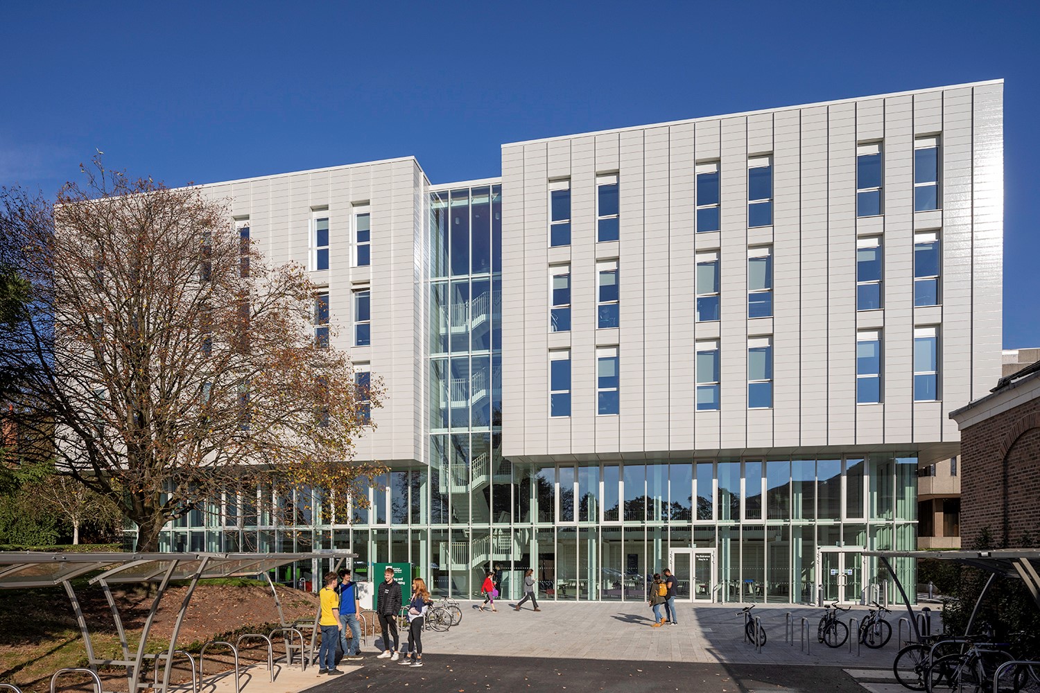 G-frame Structures, CLT, Cross Laminated Timber, Glulam, Hybrid Frame, Construction, Education